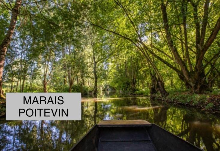 La Celle-sous-Gouzon Maison De La Mare Aux Rainettes Location Vacances Standing Au Coeur Du Marais Poitevin - 3 Chambres - 6 Personnes מראה חיצוני תמונה
